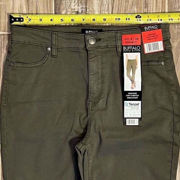 BUFFALO David Bitton Women’s High Rise Soft Stretch Ankle Skinny Jeans - Picture 6 of 6